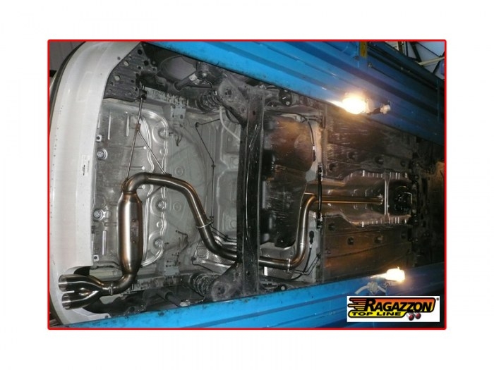 Ragazzon Endschalldämpfer 2x80mm versetzt