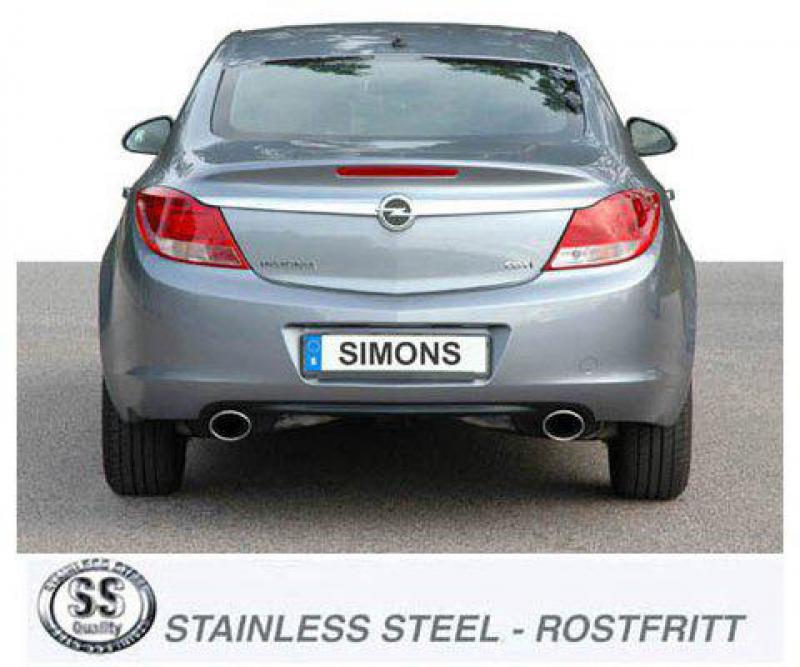 Simons Duplex Komplettanlage Insignia 4wd D Sed 90/120