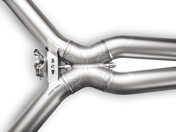 Akrapovic Verbindungsrohr