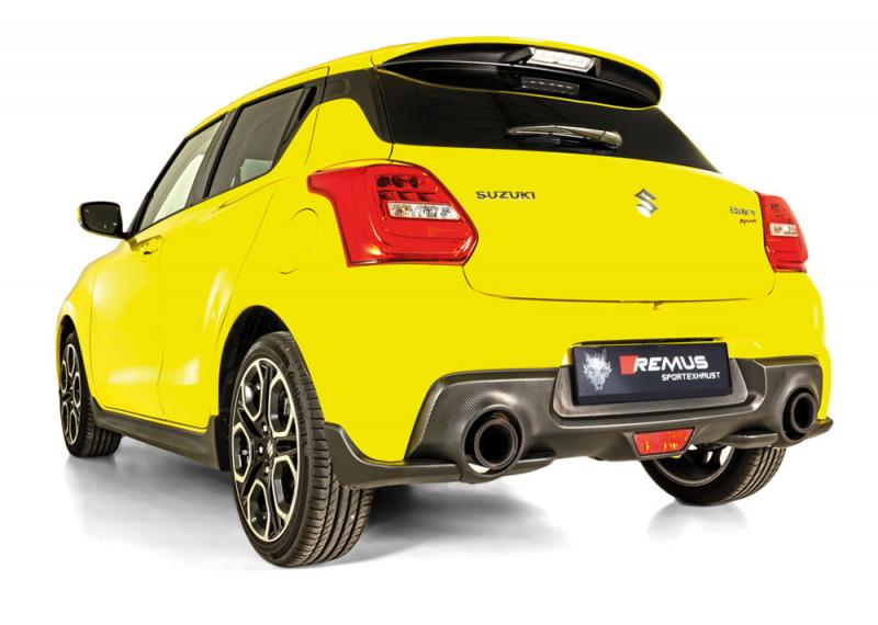 Remus Cat-Back-System links/rechts je 115 mm Black Chrome