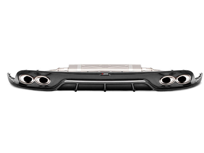 Akrapovic Rear Carbon Fibre Diffuser - High Gloss