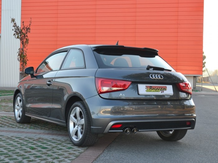 Ragazzon Endschalldämpfer 2x80mm Sport Line versetzt 