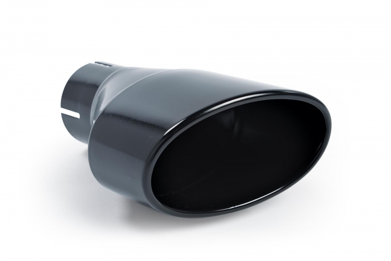 Milltek Komplettanlage je 2x 104x80mm Jet Oval Black