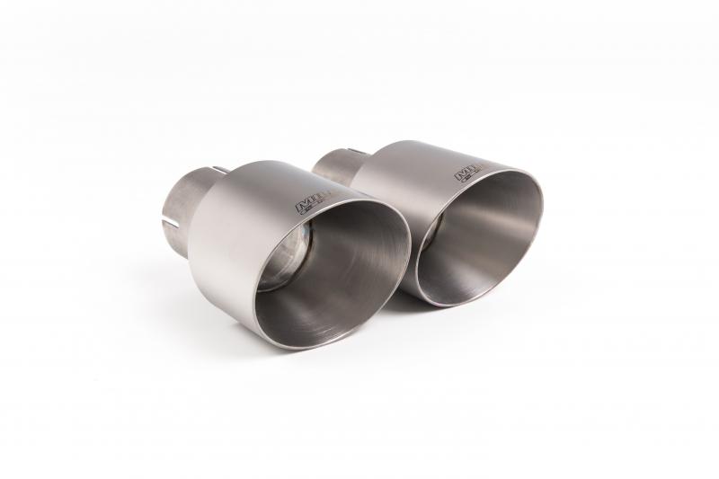 Milltek Duplex-Komplettanlage je 2x100mm GT Titanium