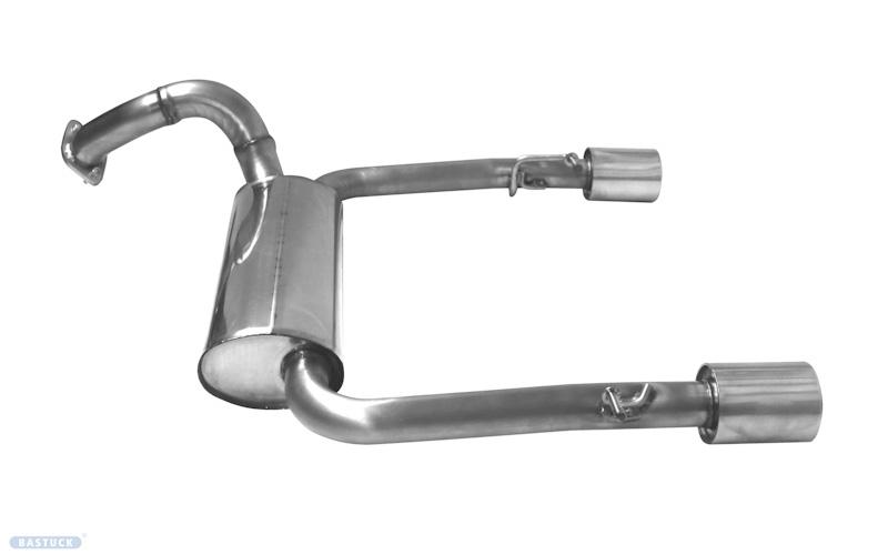 Bastuck Duplex-Endschalldämpfer je 90mm