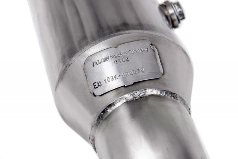 HJS Downpipe mit 300CPSI Katalysator