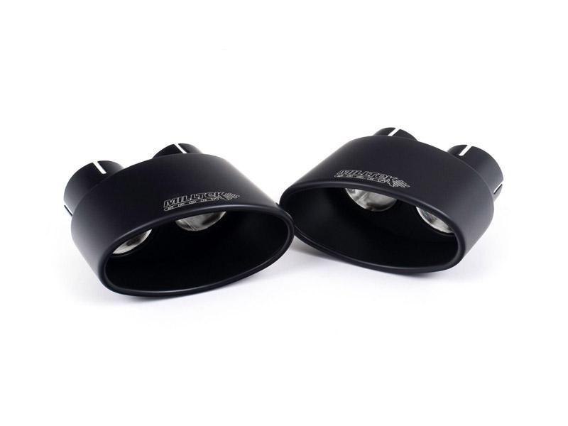 Milltek Komplettanlage je Oval Jet Black