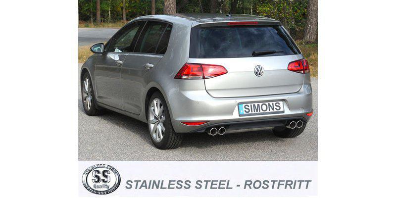 Simons Komplettanlage Golf VII Turbo 4*80
