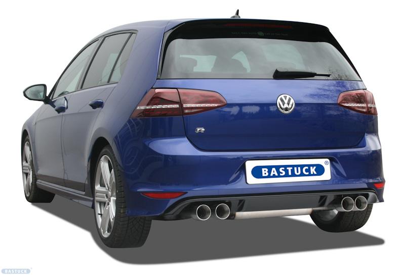 Bastuck Komplettanlage mit Duplex-Endschalldämpfer 2x85mm