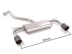 Ragazzon Duplex-Endschalldämpfer je100mm Carbon Shot