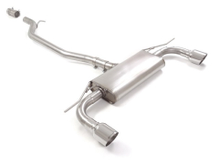 Ragazzon Duplex-Endschalldämpfer je 102mm rund Sport Line