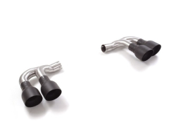 Ragazzon Endrohre je 2x108mm rund Sport Line Black