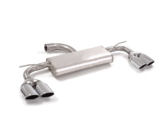 Ragazzon Duplex-Endschalldämpfer je ER 2x108x70mm oval