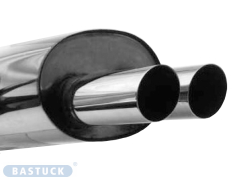 Bastuck Endschalldämpfer 2x76mm