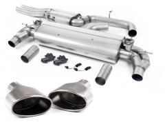 Milltek Komplettanlage je 170x107mm Jet Oval Titanium