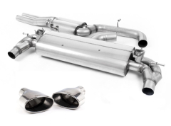 Milltek Komplettanlage je 170x107mm Jet Oval