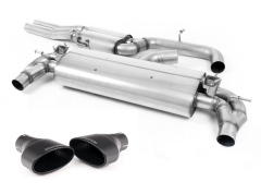 Milltek Komplettanlage je 170x107mm Jet Oval Black