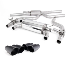 Milltek Komplettanlage je 2x 90mm GT Black