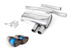 Milltek Komplettanlage 2x90mm GT Burnt Titan