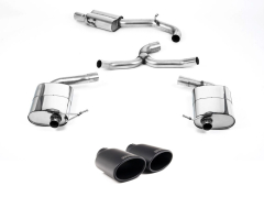 Milltek Duplex-Komplettanlage je 152x76mm Oval Black