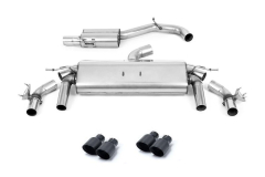 Milltek Duplex-Komplettanlage je 2x100mm GT Black