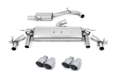 Milltek Duplex-Komplettanlage je 2x100mm GT Titanium