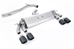 Milltek Komplettanlage je 2x 100mm Jet Carbon