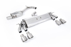 Milltek Komplettanlage je 2x 100mm GT Titanium