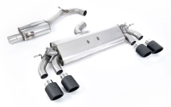 Milltek Komplettanlage je 2x 100mm Jet Carbon