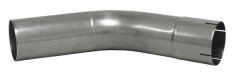 Simons Edelstahl Rohrbogen 89.0-45' RF
