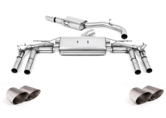 Milltek Komplettanlage je 2x115mm GT Titanium