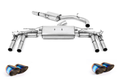 Milltek Komplettanlage je 2x115mm GT Burnt Titanium