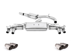 Milltek Komplettanlage je 2x115mm GT Titanium