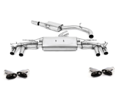 Milltek Komplettanlage je 2x118x83mm Oval Jet