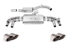 Milltek Duplex-Komplettanlage je 115mm GT Titanium