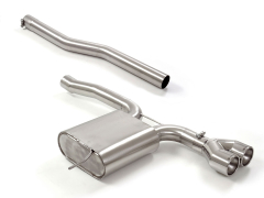 Ragazzon Endschalldämpfer 2x102mm rund