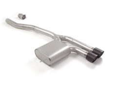 Ragazzon Endschalldämpfer 2x100mm rund Carbon Shot