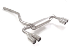 Ragazzon Duplex-Endschalldämpfer je 2x80mm rund