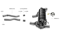Bastuck Duplex-Komplettanlage (für Original) (mit Klappe)
