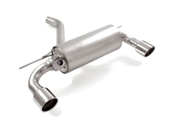 Ragazzon Duplex-Endschalldämpfer je 102mm rund Sport Line