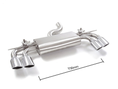 Ragazzon Duplex-Endschalldämpfer je 2x108x70mm oval