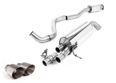 Milltek Komplettanlage 2x90mm GT Titanium