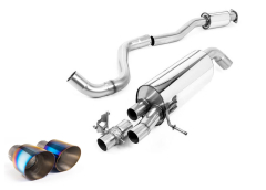 Milltek Komplettanlage 2x90mm GT Burnt Titanium