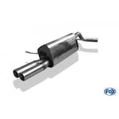 Fox Endschalldämpfer 2x70mm