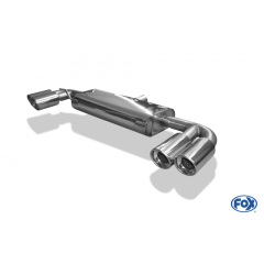 Fox Duplex-Endschalldämpfer je 2x100mm