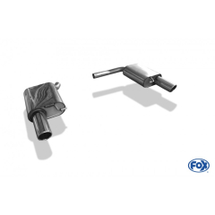 Fox Duplex-Endschalldämpfer je 1x90mm