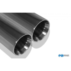 Fox Endschalldämpfer 2x90mm rund