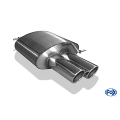 Fox Endschalldämpfer 2x90mm abgeschrägt