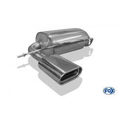 Fox Endschalldämpfer 160x80mm oval