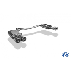 Fox Duplex-Endschalldämpfer je 2x100mm